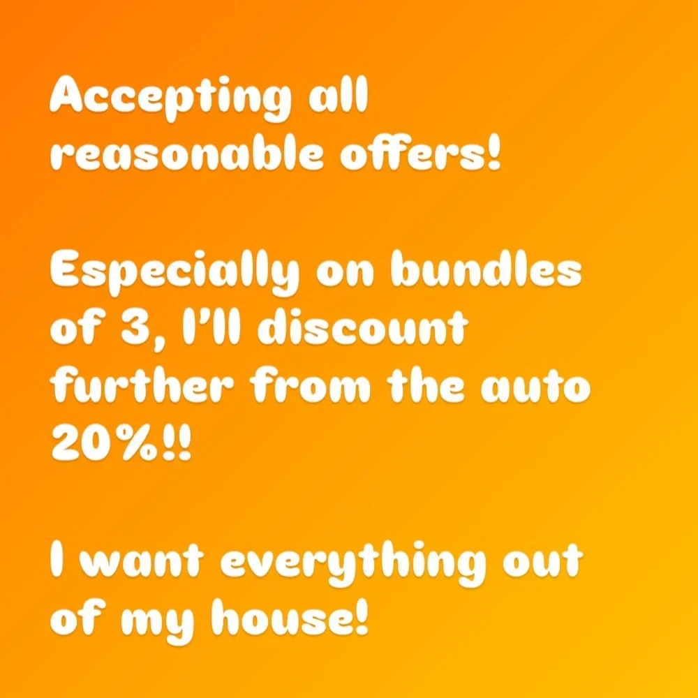 Bundle Discount Offer Sign - Picture 1 of 1
